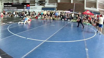 138 lbs Cons. Round 3 - Finn Hura, California vs Zaidyn Robinson, Nevada