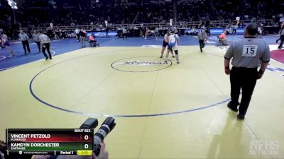 I-285 lbs Semifinal - Kamdyn Dorchester, Carthage vs Vincent Petzold, Plainedge