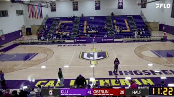 Replay: Oberlin vs Cal Lutheran | Dec 29 @ 1 PM