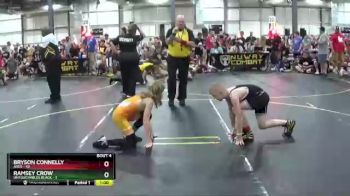 92 lbs Round 2 (6 Team) - Bryson Connelly, ARES vs Ramsey Crow, Untouchables Black
