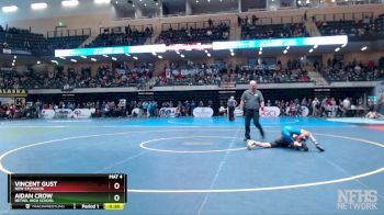 103 lbs Cons. Semi - Aidan Crow, Bethel High School vs Vincent Gust, New Stuyahok