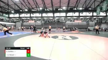 178-191 lbs Semifinal - Owen Moser, Illinois Valley Central vs Samuel Golden, Francis Howell Central