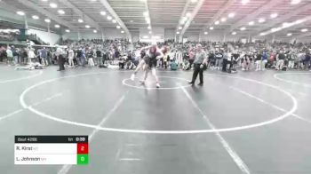 138 lbs Consi Of 64 #2 - Riley Kirst, NY vs Logan Johnson, WY