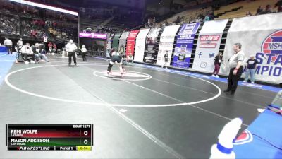 190 Class 1 lbs Cons. Round 2 - Remi Wolfe, Lathrop vs Mason Adkisson, Centralia