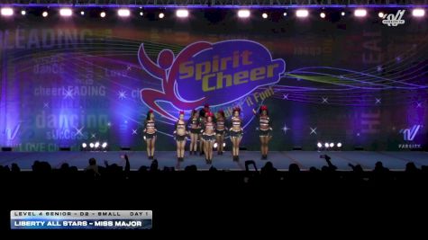 Liberty All Stars - Miss Major [2026 L4 Senior - D2 - Small Day 1] 2026 Spirit Cheer Grand Nationals