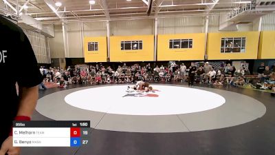 95 lbs Final - Cameron Melhorn, Team Dynasty vs Gabe Benyo, Mat Assassins Black