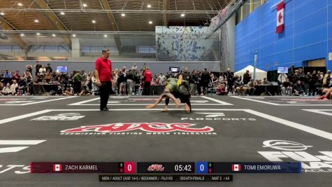 Tomi Emoruwa vs Zach Karmel 2025 ADCC Vancouver Open