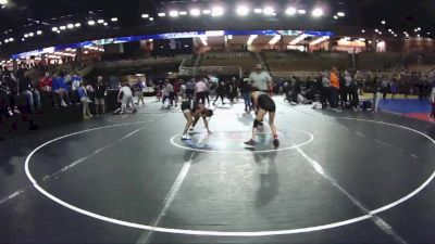 100 lbs Cons. Semi - Joslyn Johnson, Flagler Wrestling Club vs Miabella Lopez, Freedom Orlando