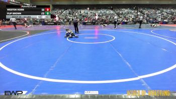 43 lbs Consi Of 16 #1 - Weston Horn, Eastern Oregon Elite vs Flip Brown, Aniciete Training Club