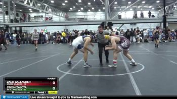 220 lbs Round 1 (6 Team) - Zach Gallagher, Savage WA Black vs Stosh Zalota, PA Alliance Blue