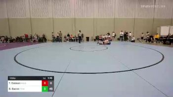 115 lbs Rr Rnd 3 - Talan Dobson, Mojo Grappling Academy 14U vs Beau Bacon, Team Texas 14U