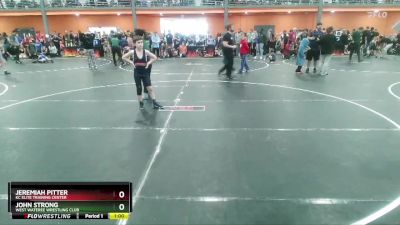 80 lbs Semifinal - Jeremiah Pitter, KC Elite Training Center vs John Strong, West Wateree Wrestling Club