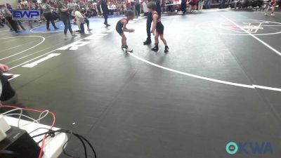 49 lbs Round Of 16 - Nathan Johnson, Verdigris Youth Wrestling vs Malik Munoz, Sperry Wrestling Club