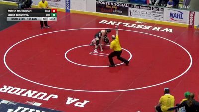 164 lbs Final - Mirra Harbaugh, Chambersburg vs Lucia Montoya, Williamsport