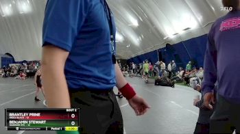 64 lbs Round 2 (3 Team) - Brantley Prine, WEG3 Black vs Benjamin Stewart, Warrior RTC