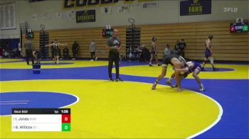 123 lbs Quarterfinal - Isaiah Jones, Bixby (OK) vs Sean Willcox, St. John Bosco