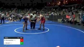 285 lbs Semifinal - Joshua Mccain, Valiant College Prep vs Dylan Bravopacker, Brighton WC