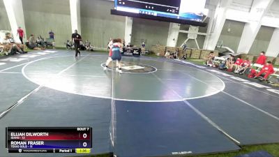 215 lbs Semis & 1st Wrestleback (8 Team) - Elijah Dilworth, Idaho vs Roman Fraser, Texas Gold