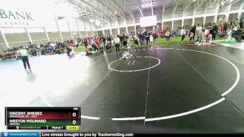 45 lbs Semifinal - Weston Molinaro, Arizona vs Vincent Jimenez, Grindhouse WC - East