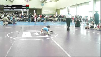 50 lbs Rr Rnd 1 - Luca Fulco, CT Whale Beluga - K3 vs Benjamin Latimer, CT Whale Humpback - K3