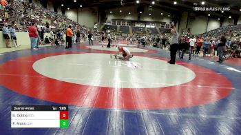 105 lbs Quarterfinal - Samson Dobbs, Social Circle USA Takedown vs Emory Moss, Commerce Wrestling Club