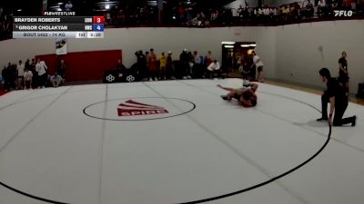 74 kg Champ. Round 3 - Brayden Roberts, LIURTC vs Grigor Cholakyan, Berberyan Wrestling Club