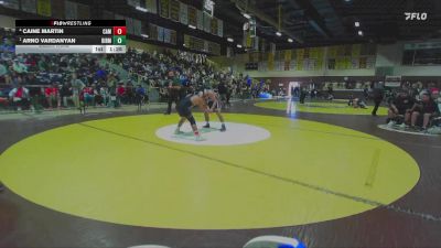 132 lbs Semifinal - Arno Vardanyan, Birmingham vs Caine Martin, Camarillo