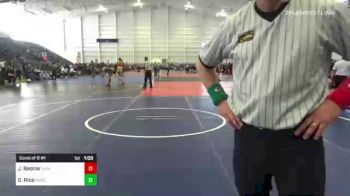 220 lbs Consi Of 8 #1 - Geo Rico, NorCal All-Stars vs Jack Bednar, Ukiah WC