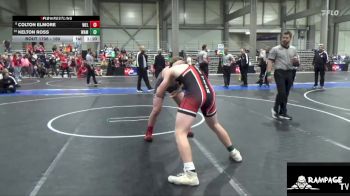 160 lbs Cons. Round 2 - Kelton Ross, Wamego vs Colton Elmore, Wellington