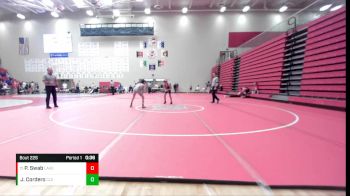 106 lbs Cons. Semi - Pilot Swab, Lakeshore vs Jose Cordero, Cleveland