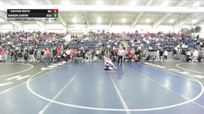 113 lbs Champ. Round 3 - Ashton Mock, Weber vs Mason Curtis, Westlake