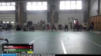 92 lbs Round 4 (6 Team) - Calum Brown, Missouri Wrestling vs Will Yordy, Junior Terps Xpress