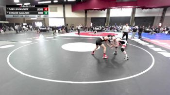138 lbs Cons. Round 1 - Octavio Navarro, El Paso Hanks vs Cory Rodriquez, Lubbock Coronado