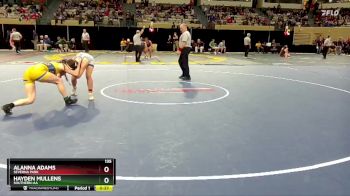 135 lbs Cons. Round 3 - Alanna Adams, Severna Park vs Hayden Mullens, Southern-AA