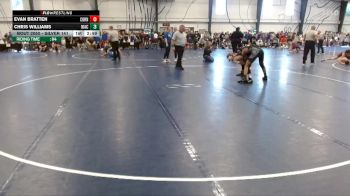 Silver 141 lbs Champ. Round 1 - Chris Williams, North Iowa Area Community College vs Evan Bratten, Cornell College