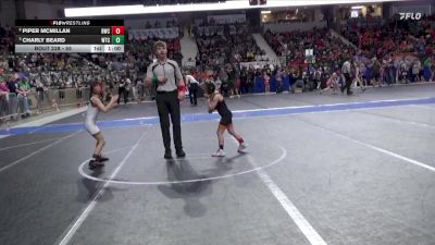 55 lbs Semifinal - Charly Beard, WTC vs Piper McMillan, Beloit Wrestling Club