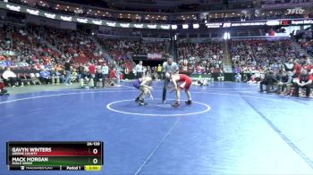 2A-120 lbs Champ. Round 1 - Gavyn Winters, Greene County vs Mack Morgan, Eagle Grove