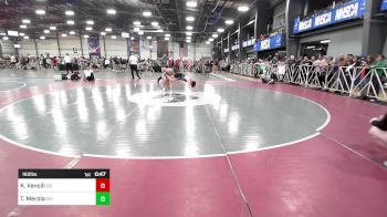160 lbs Consi Of 32 #1 - Kyle Vencill, OH vs Taigh Merola, MD