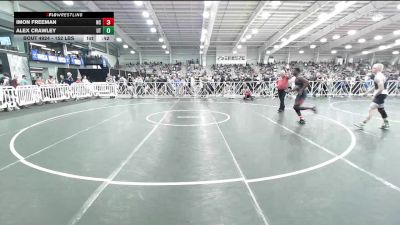 152 lbs Consi Of 16 #1 - Imon Freeman, NC vs Alex Crawley, UT