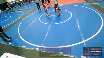 52.8-57.1 lbs Rr Rnd 1 - Ana Madrigal, Borger Youth Wrestling vs Sophia Dover, Noble Takedown Club