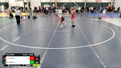 125 lbs Cons. Round 3 - Aiden Piel, Hastins Wrestling Academy vs Hunter Heim, Minnesota State Moorhead