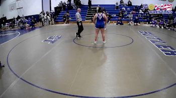 190 lbs 1st Place Match - Alaina Claassen, Plum Hs vs Charlotte Paladin, Shaler Area Hs