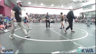 120 lbs 3rd Place - Fernando Sierra, OKC Saints Wrestling vs Denver Wolf, Cowboy Wrestling Club