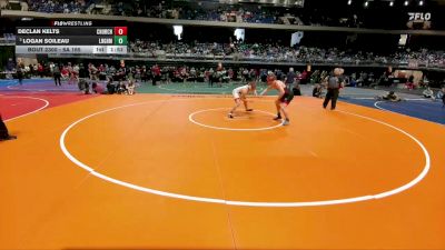 6A 165 lbs Semifinal - Logan Soileau, Langham Creek vs Declan Kelts, San Antonio Churchill