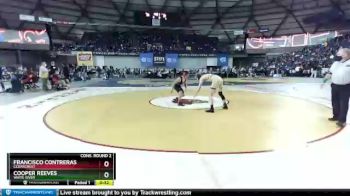 2A 132 lbs Cons. Round 2 - Cooper Reeves, White River vs Francisco Contreras, Cedarcrest