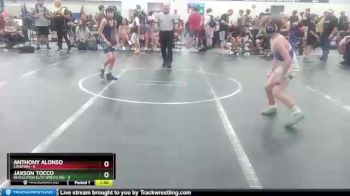 76 lbs Round 3 - Jaxson Tocco, Revolution Elite Wrestling vs Anthony Alonso, Caveman