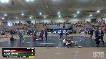 Girls 185 lbs 1st Place Match - Ella Murphey, Hardin Valley Academy (Girls) vs Madelin Zunin, Cleveland (Girls)