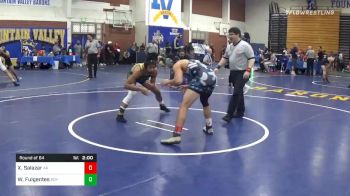 145 lbs Prelims - Xander Salazar, Arroyo vs William Fulgentes, Royal