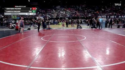 120 lbs Semifinal - Greysen Packer, South Fremont vs Landyn Fincher, Elgin