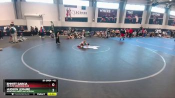 42 lbs Round 2 - Hudson Lemaire, Boneyard Wrestling Academy vs Emmitt Garcia, NB Elite Wrestling Club